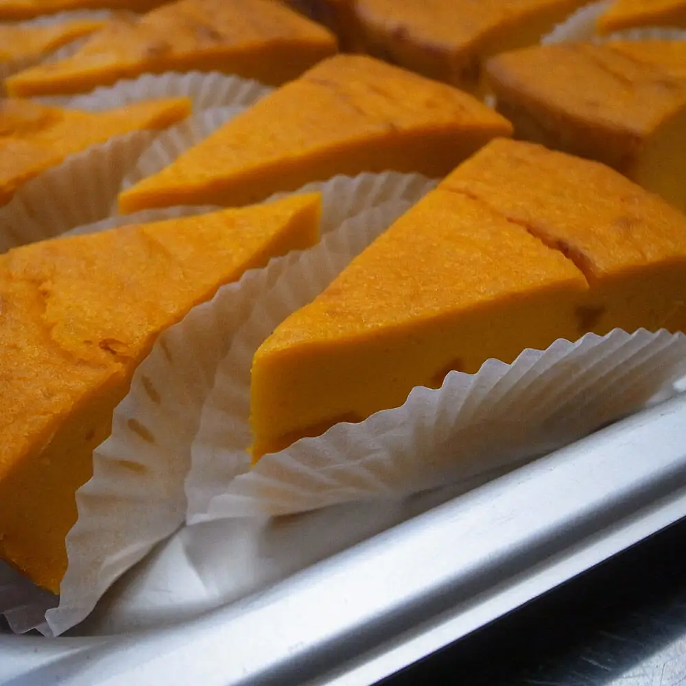やまぶんのかぼちゃのチーズケーキ 2個 （冷凍） 上小阿仁村