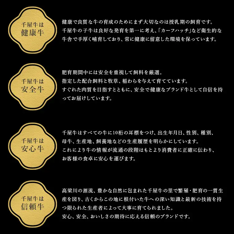 特選千屋牛 肩ロース スライス 400g すき焼き・しゃぶしゃぶ用