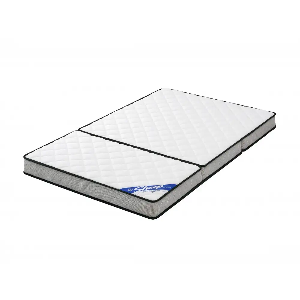 三つ折りポケットコイルマットレス １１ｃｍ PMTS11HR-3SD ホワイト