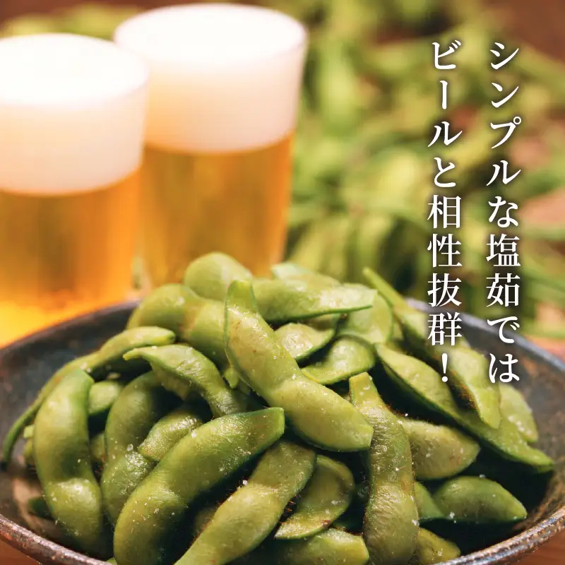 寄付額見直し〈予約〉丹波黒枝豆 1kg (500g×2）小分け 枝豆