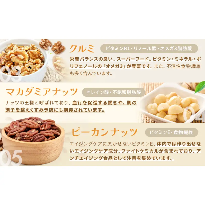 ミックスナッツ 素焼き 7種 1kg 