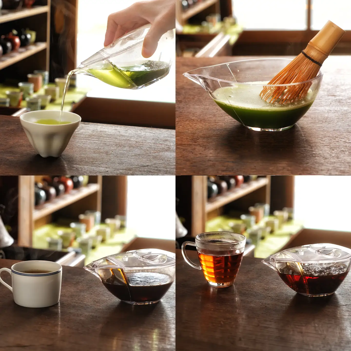 割れないマルチティーポット 250ml 2個セット 3種フィルター付き 緑茶・紅茶・コーヒー対応