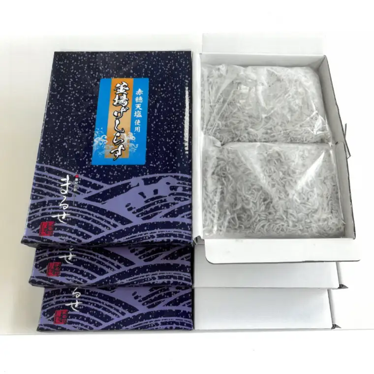 【6回定期便】大津港水揚げの釜揚げしらす 1.5kg(250g×2パック×3箱) (茨城県共通返礼品:北茨城市) (BC027)