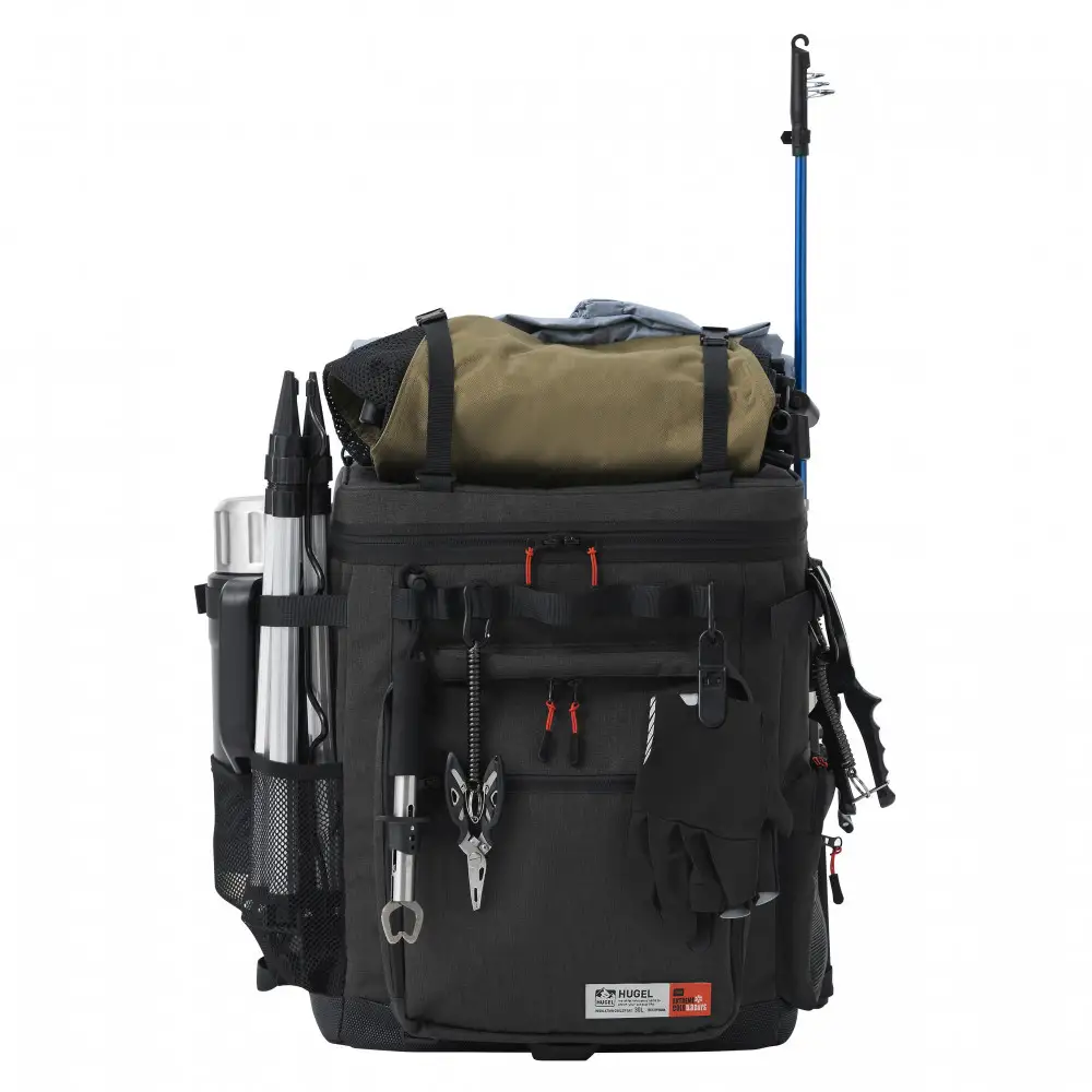 ＨＵＧＥＬ エアロゲルリュック型クーラーバッグ
３０Ｌ AGSC-R30C チャコールグレー