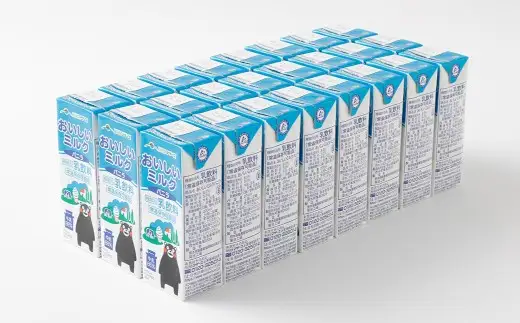 スリムミルクバニラ くまモンパッケージ 計9.6L（200ml×48本） ロングライフ らくのうマザーズ ミルク バニラ風味 紙パック 飲料 乳飲料 乳果オリゴ糖入り 熊本県 熊本市 常温