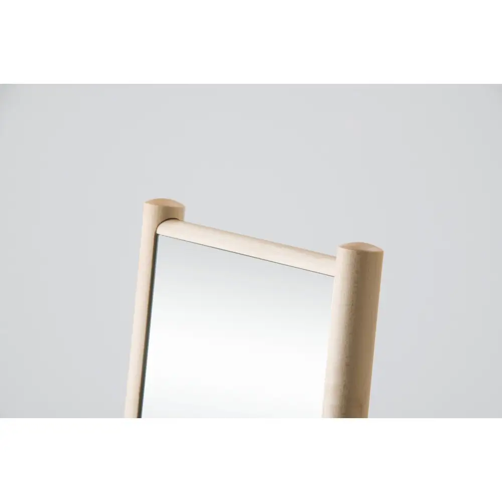 旭川家具 コサイン エントランスミラー(スタンド) メープル ミラー _05697