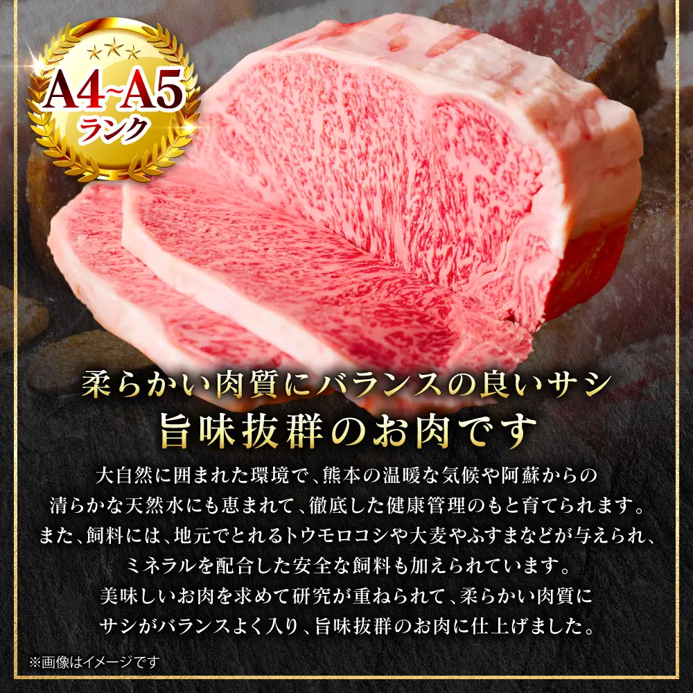 牛肉 くまもと黒毛和牛 サーロイン ブロック 1kg A4～A5ランク 厳選部位 牛肉