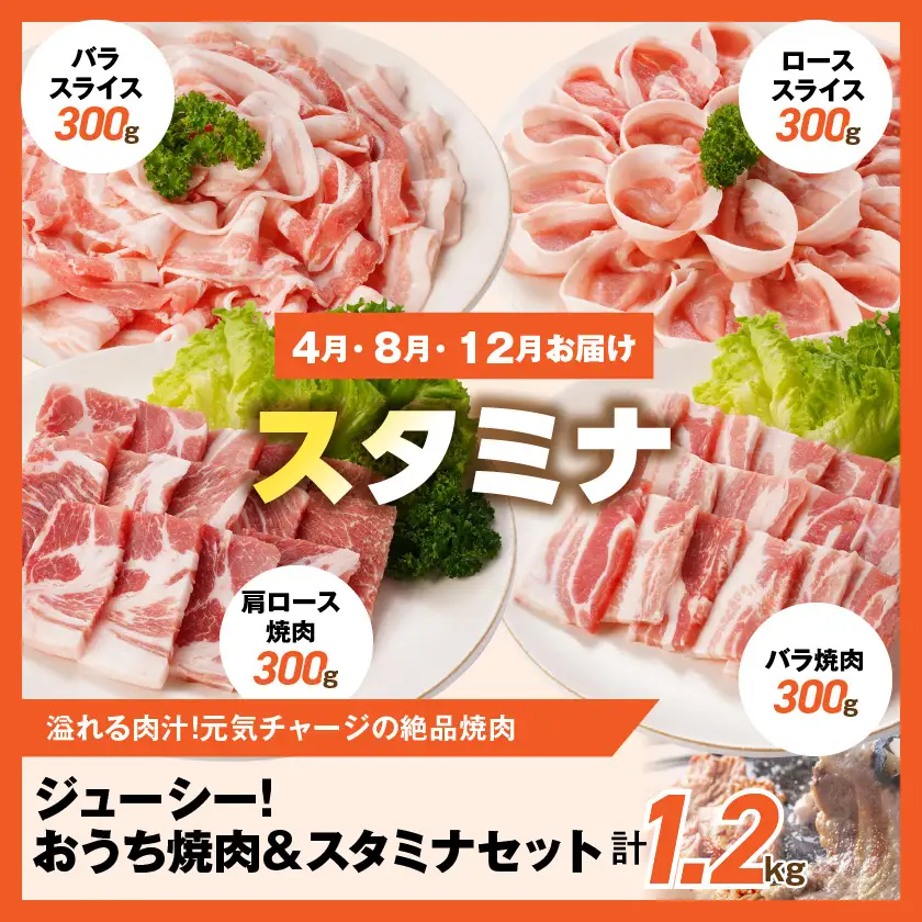 「きなこ豚」豚肉づくし定期便(10ヶ月)〔T150-10-12-015〕_(都城市)
