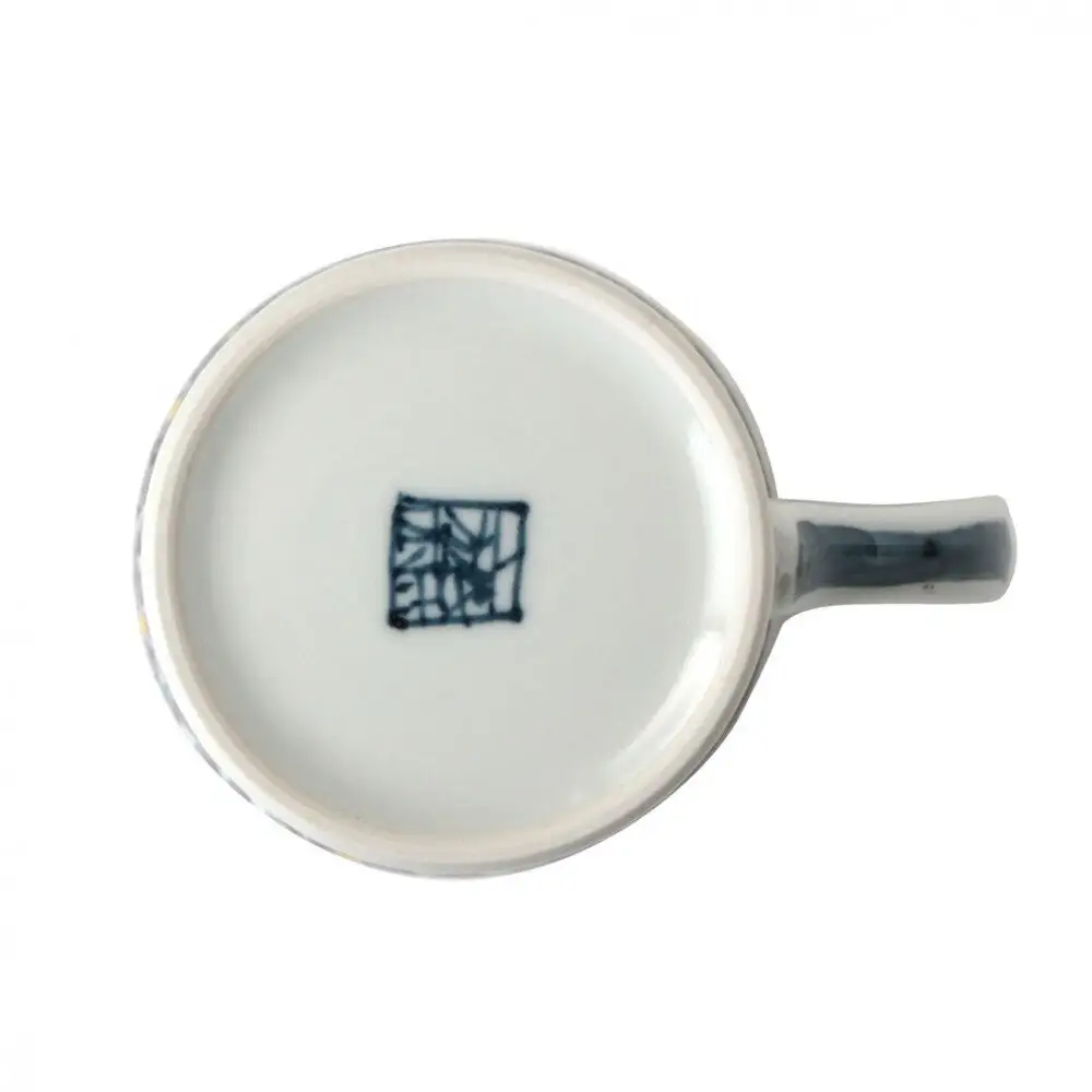 【たち吉】山水菫文マグ 京都 マグ 陶芸品 人気 おすすめ