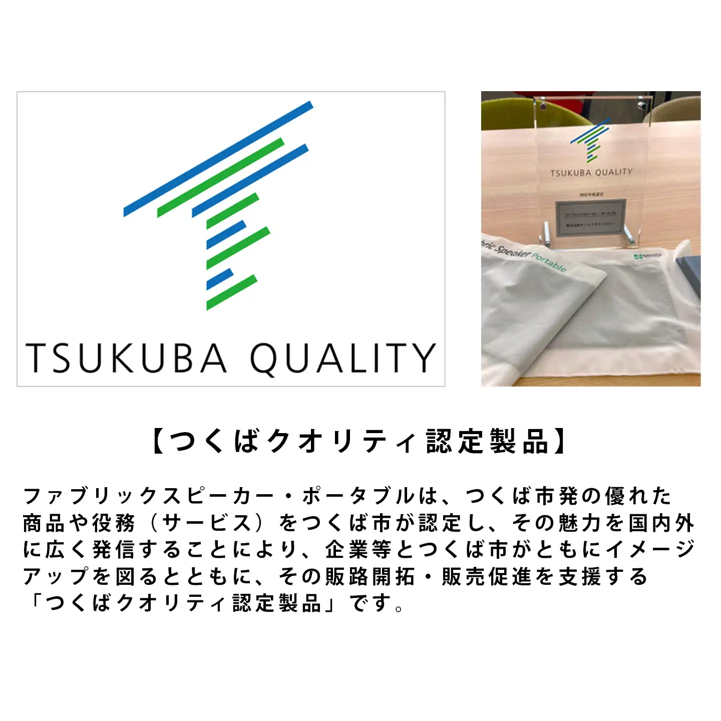 【選べるデザイン】ファブリックスピーカー・ポータブル（サイバー）