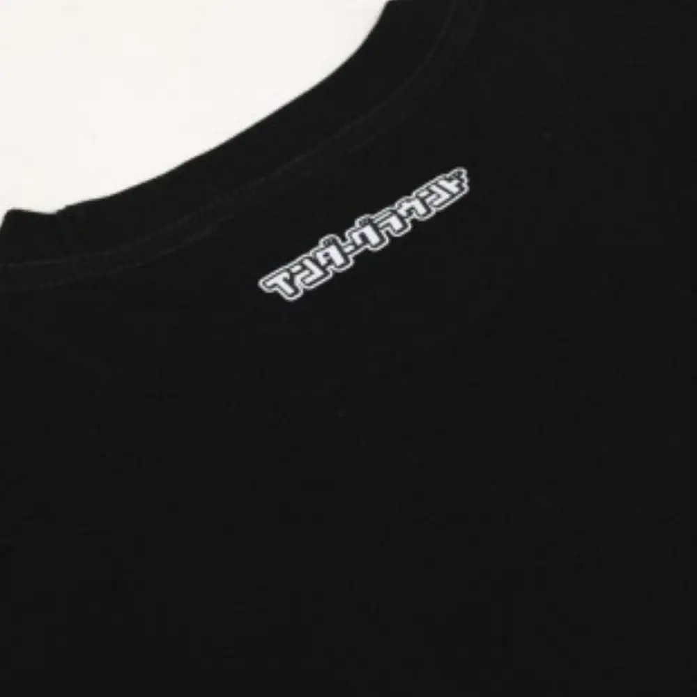 四日市市 マンホールTシャツ 黒 サイズXL