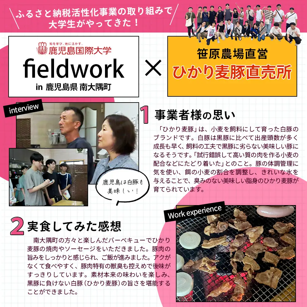 サムギョプサル用 厚切り豚バラ肉 約2.7kg（300g×9パック） ひかり麦豚 トレーなし HM-21 ｜ サムギョプサル 肉 お肉 にく 豚肉 バラ肉 厚切り 冷凍 真空冷凍 小分け 焼肉 BBQ 産地直送 鹿児島県 南大隅町 ひかり麦豚直売所