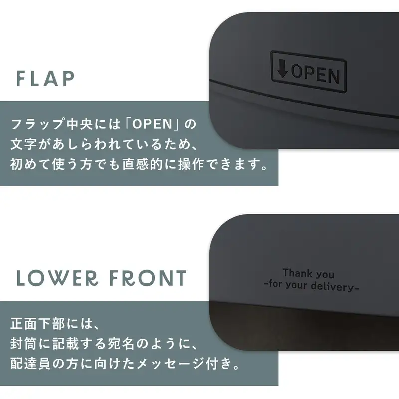 壁掛けポスト 壁付け ウォールポスト 郵便ポスト 郵便受け メールボックス A4 レターパック対応 ダイヤル錠 鍵付き 防犯 窓付き スリム 薄型 玄関 北欧 韓国 モダン おしゃれ 完成品 Pico ピコ 家具 インテリア ヤマソロ 兵庫県 小野市 ダークグレー