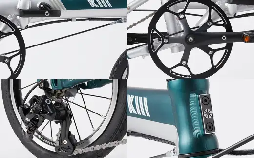 ＜ R8年熊本地震復興支援 ＞【 Dry Earth 】 DAHON フォールディングバイク K3 14インチ 自転車 折りたたみ自転車 折りたたみ コンパクト 通勤 通学 日常使い サイクリング 収納