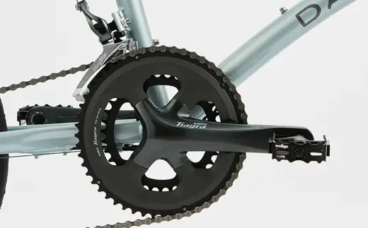 ＜ R8年熊本地震復興支援 ＞DAHON フォールディングバイク Mako ICE BLUE 20インチ 自転車 折りたたみ自転車 折りたたみ コンパクト 通勤 通学 日常使い サイクリング 収納