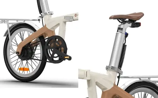 ＜ R8年熊本地震復興支援 ＞【 アイスランドブラック 】 ADO BIKE フォールディング イーバイク AIR CARBON 20インチ 自転車 電動自転車 電動アシスト自転車 電動 電動アシスト 通勤 通学 日常使い コンパクト