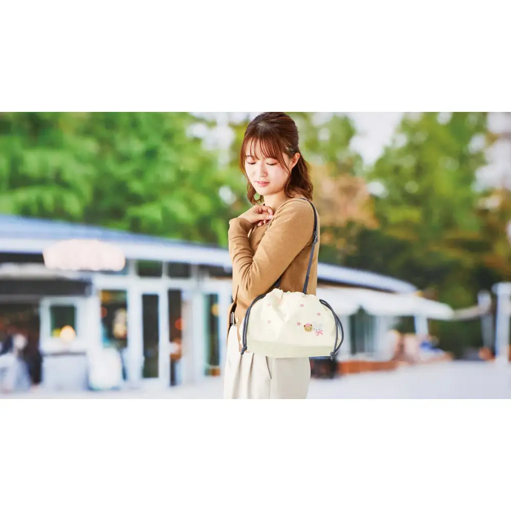 〈LeSportsac × familiar〉ショルダーバッグ　アイボリー
