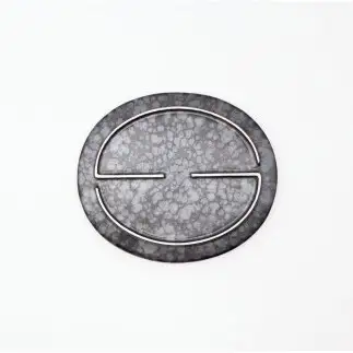 有田焼 黒錆絞り楕円皿 2枚 セット【深海三龍堂】 中皿 黒い皿 シンプル モダン おしゃれ プレート オーバル black plate 食器 ay107