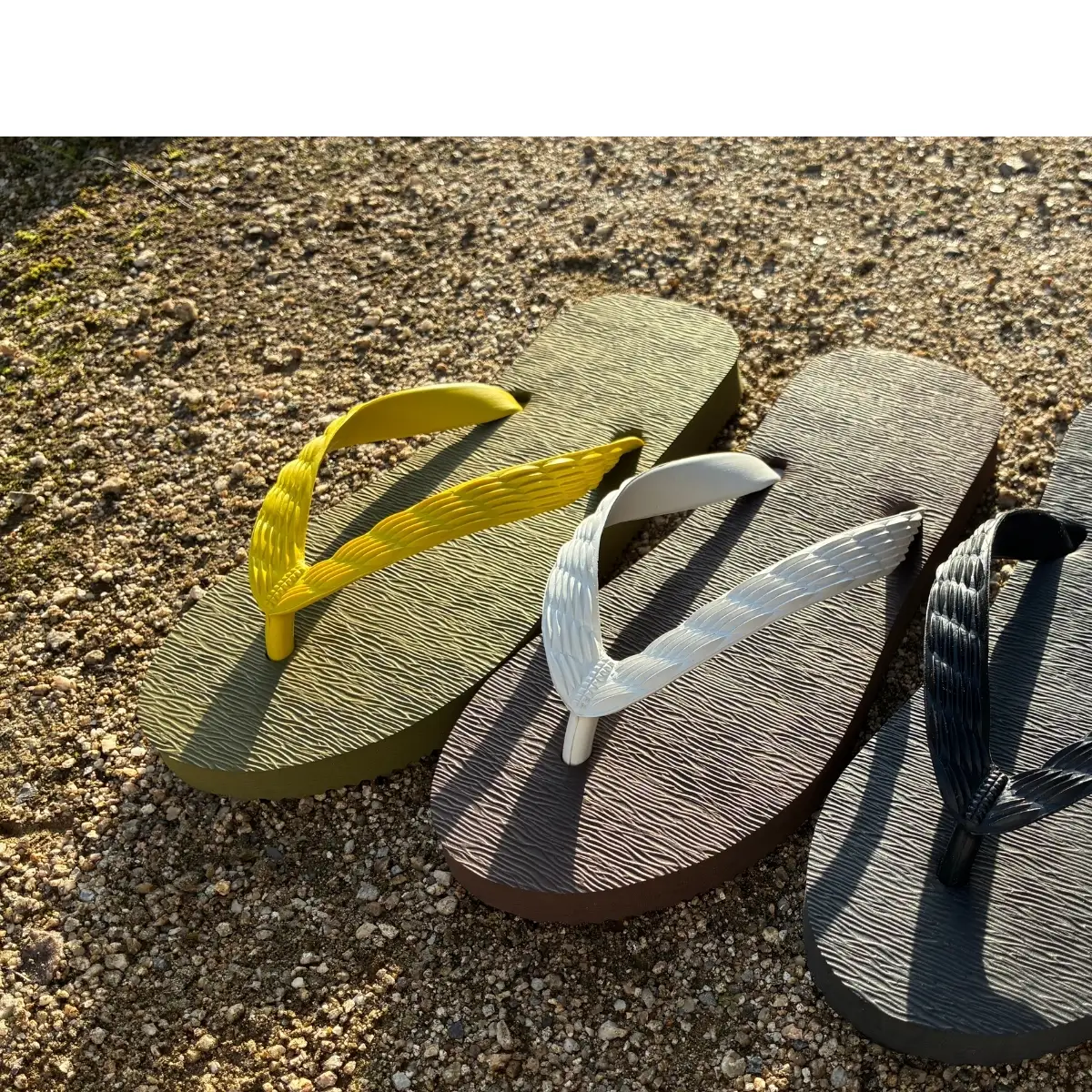 ビーチサンダル 26cm 全10色 日本製 男女兼用 パステル 原色 お揃い 大人 子供 キッズ メンズ レディース サンダル グレー×グレー