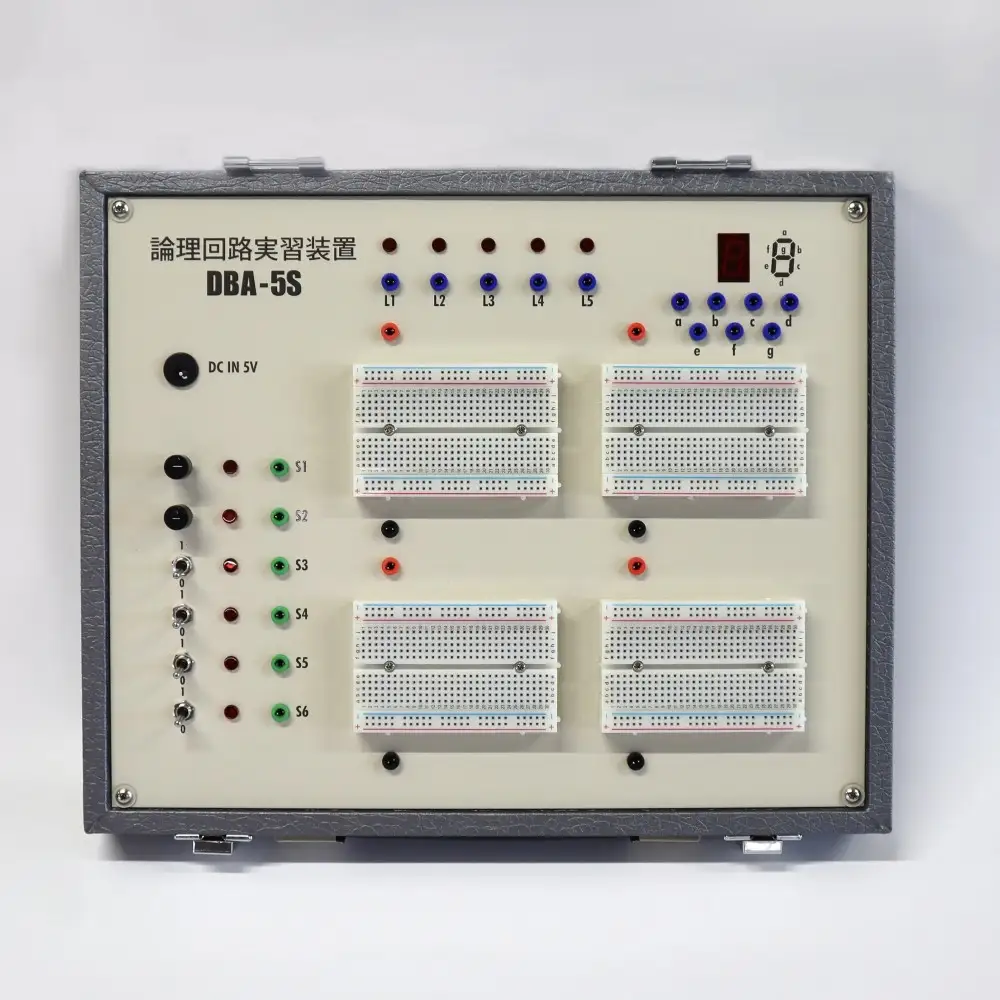 デジタルICの動作学習キット DBA-5S（論理回路実習装置）