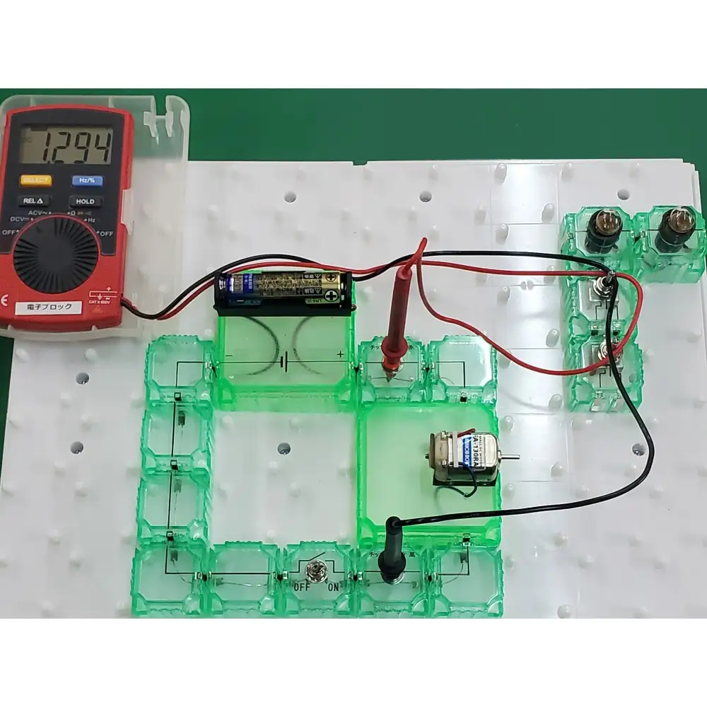 電気回路の学習キット 電子ブロックシステム DBE-14（電気回路実験器）