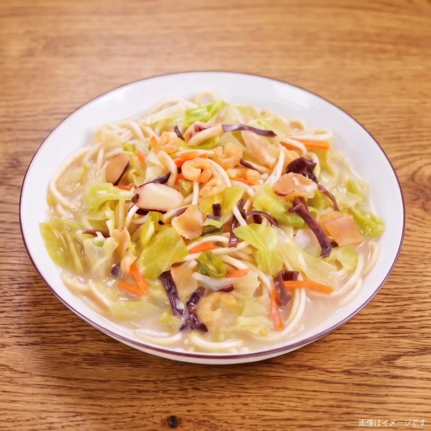 【具材付きでカンタン調理】御彩(いろどり)長崎ちゃんぽん 5食入り / 南島原市 / 島原手延素麺協同組合[SEV003]