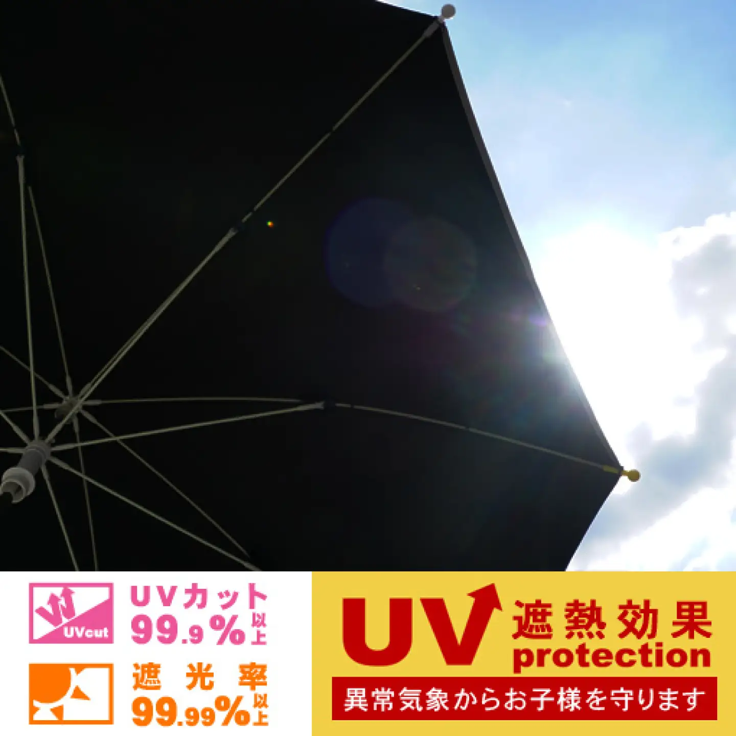 子供の晴雨兼用傘 【サイズ：50cm カラー：ネイビー】 傘 雨傘 日傘 子供の日傘 岐阜市 / 小木曽産業株式会社[ANJI018]