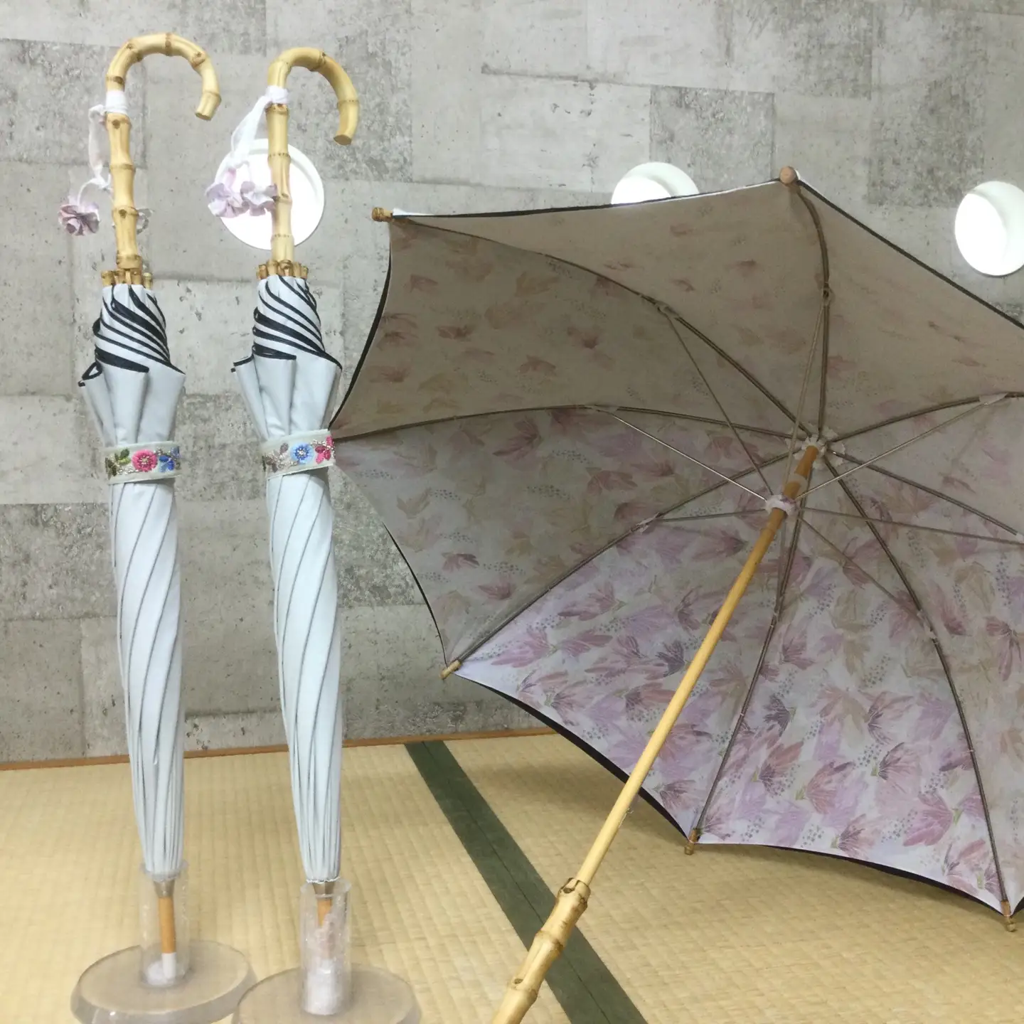 日傘 オーダーチケット 折りたたみ傘 着物 リメイク