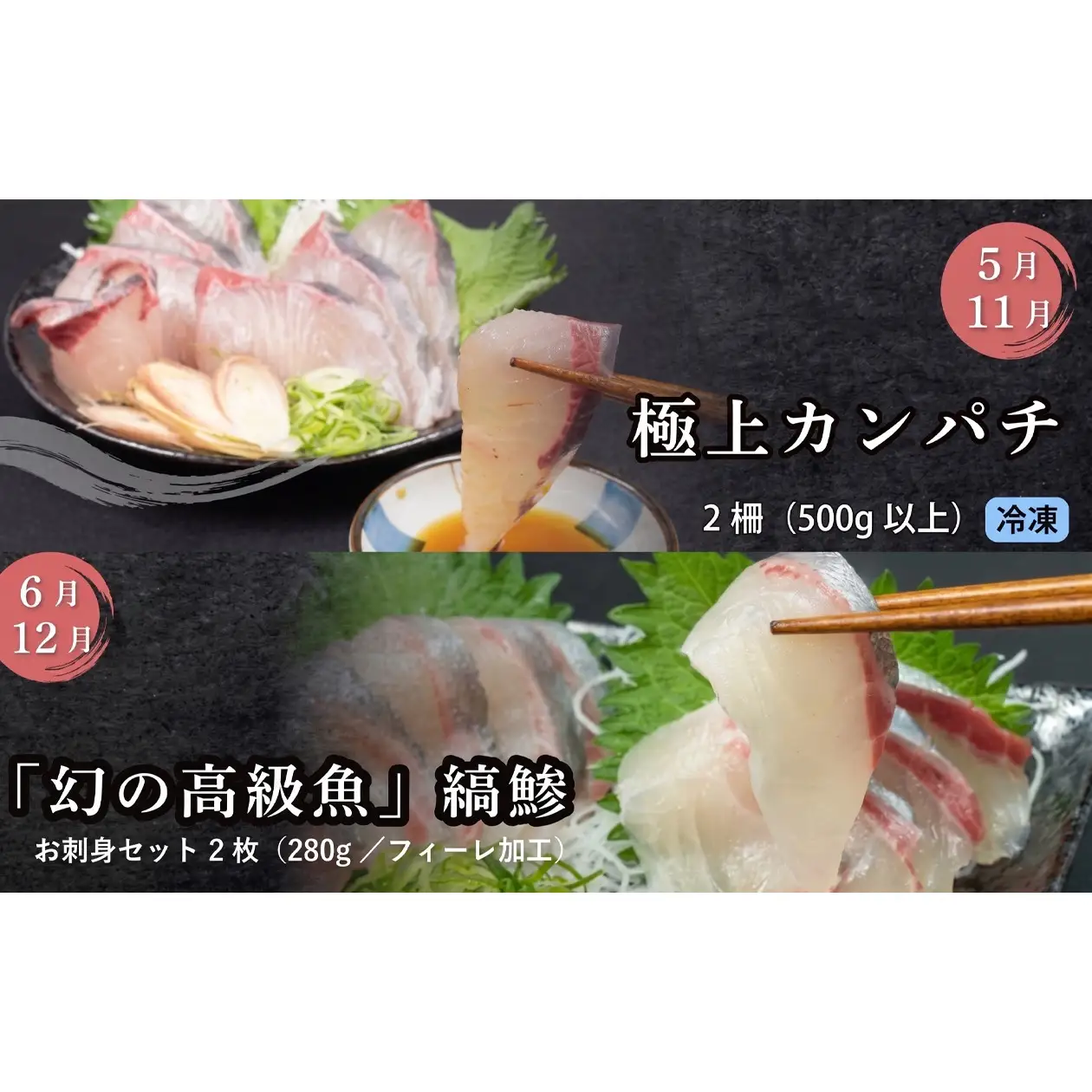 【冷凍】 刺身 定期便 6ヶ月 小島水産 がお届けする！ 美味しい お刺身 大容量 コース 