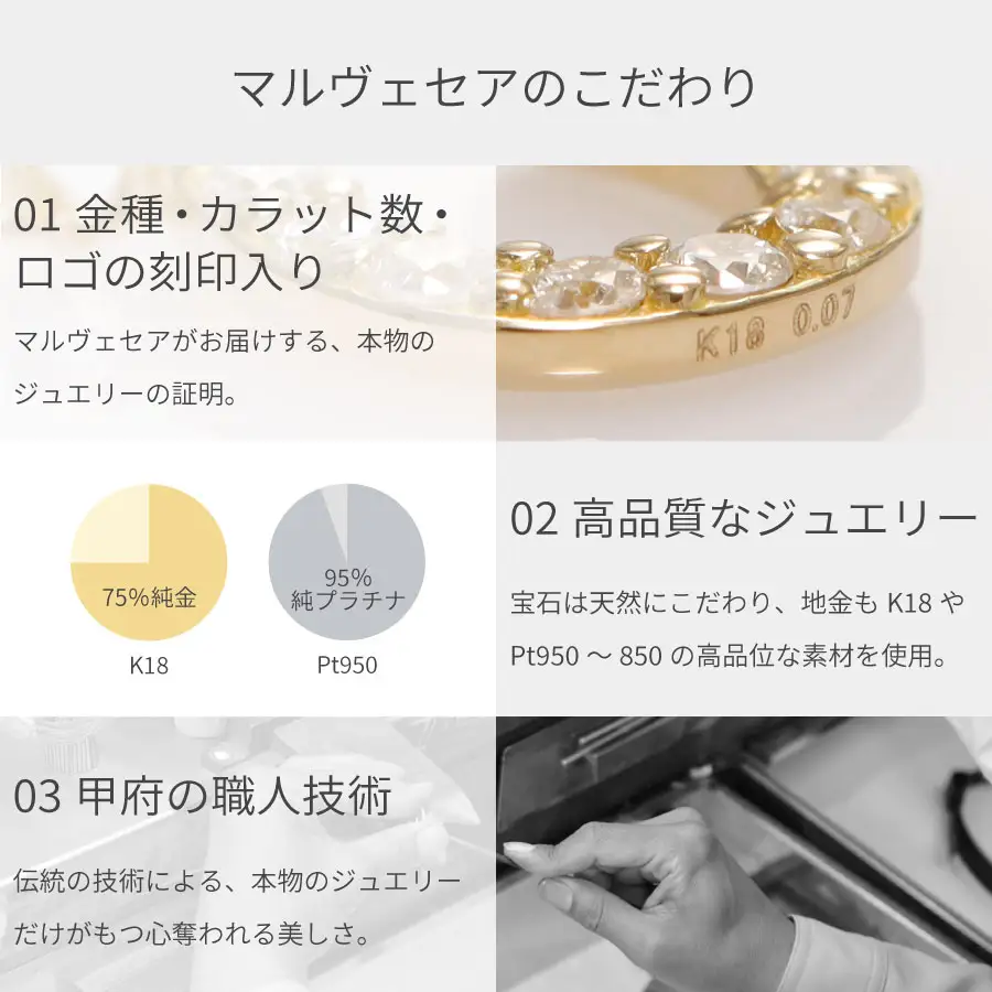 Pt950 ネコモチーフ ダイヤモンド ネックレス/c0083