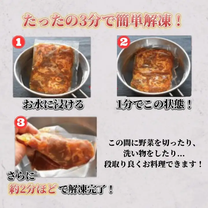 嬉嬉豚＆牛カルビ 小分けで便利♪ タレ漬け 2kgセット