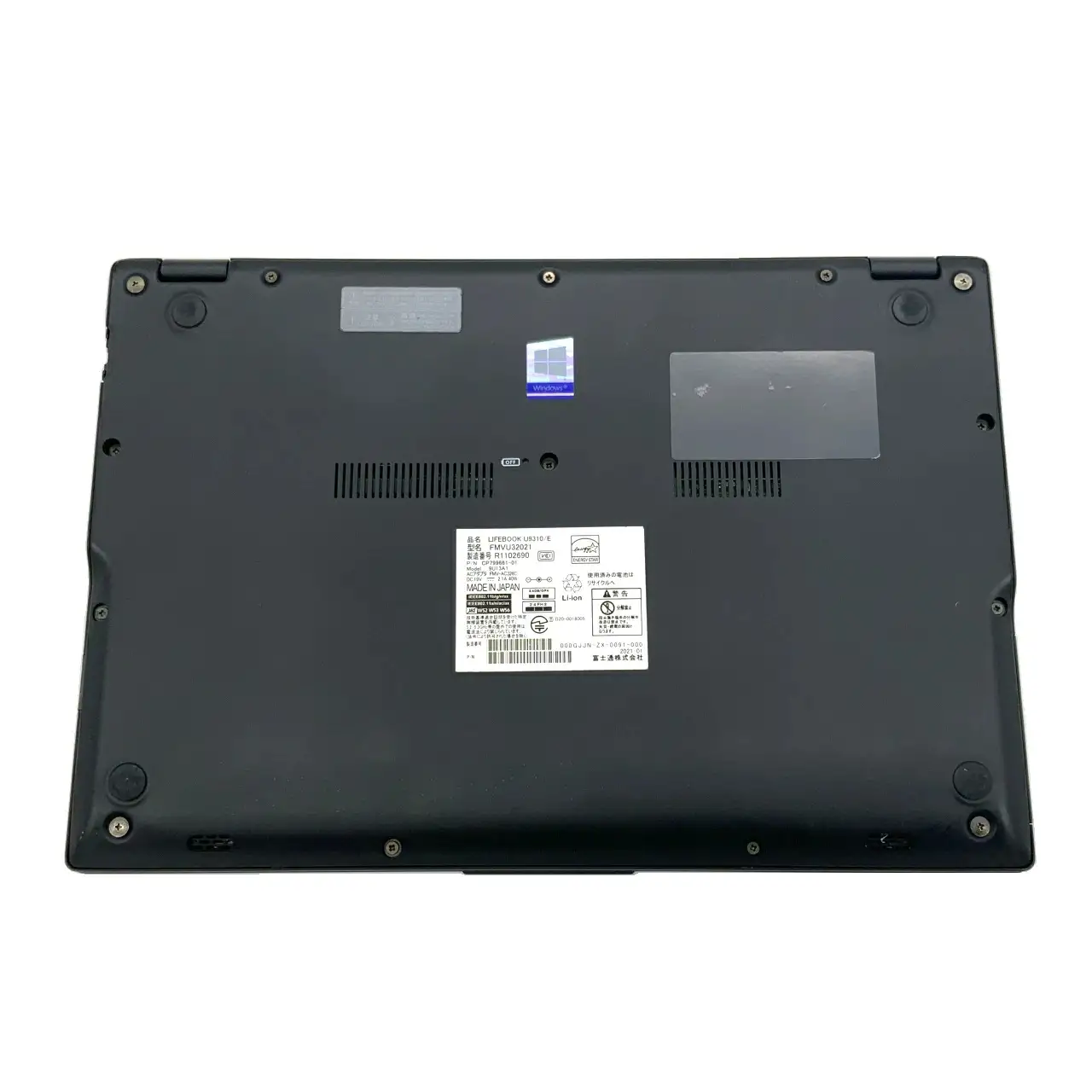 FUJITSU LIFEBOOK U9310 2年保証付き 中古ノートパソコン | パソコン 中古PC 電子機器 日用品