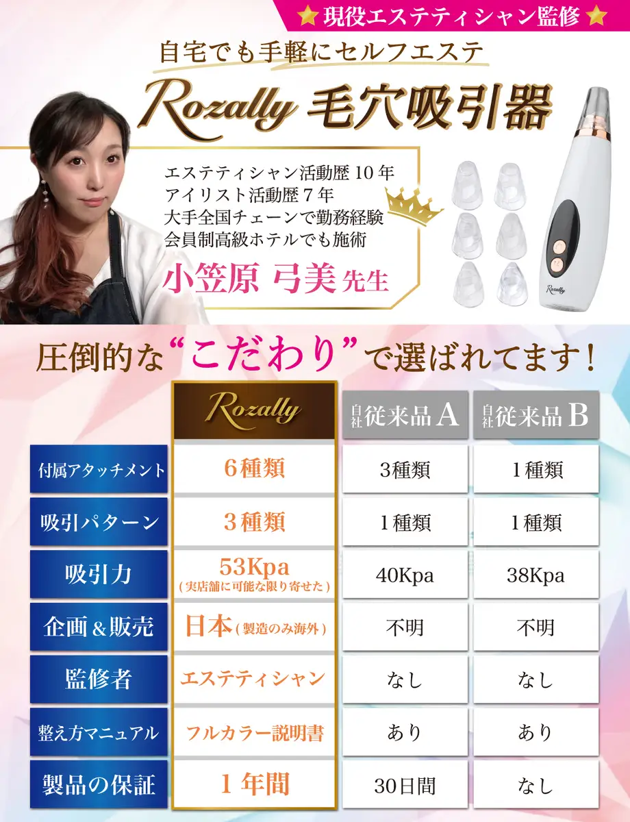 【エステティシャン監修】 毛穴吸引器 鼻 毛穴 いちご鼻 【kw0286-0036】