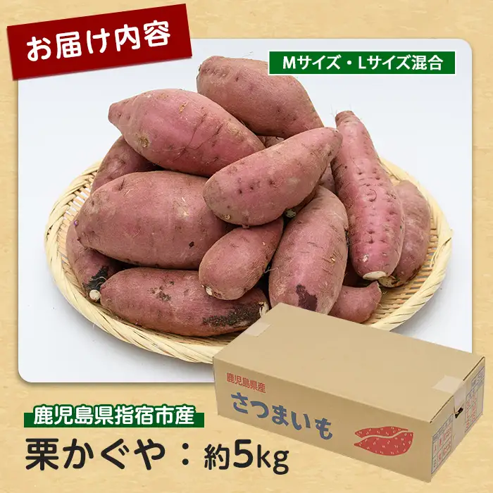 さつまいも 栗かぐや 約5kg サツマイモ IB084-003