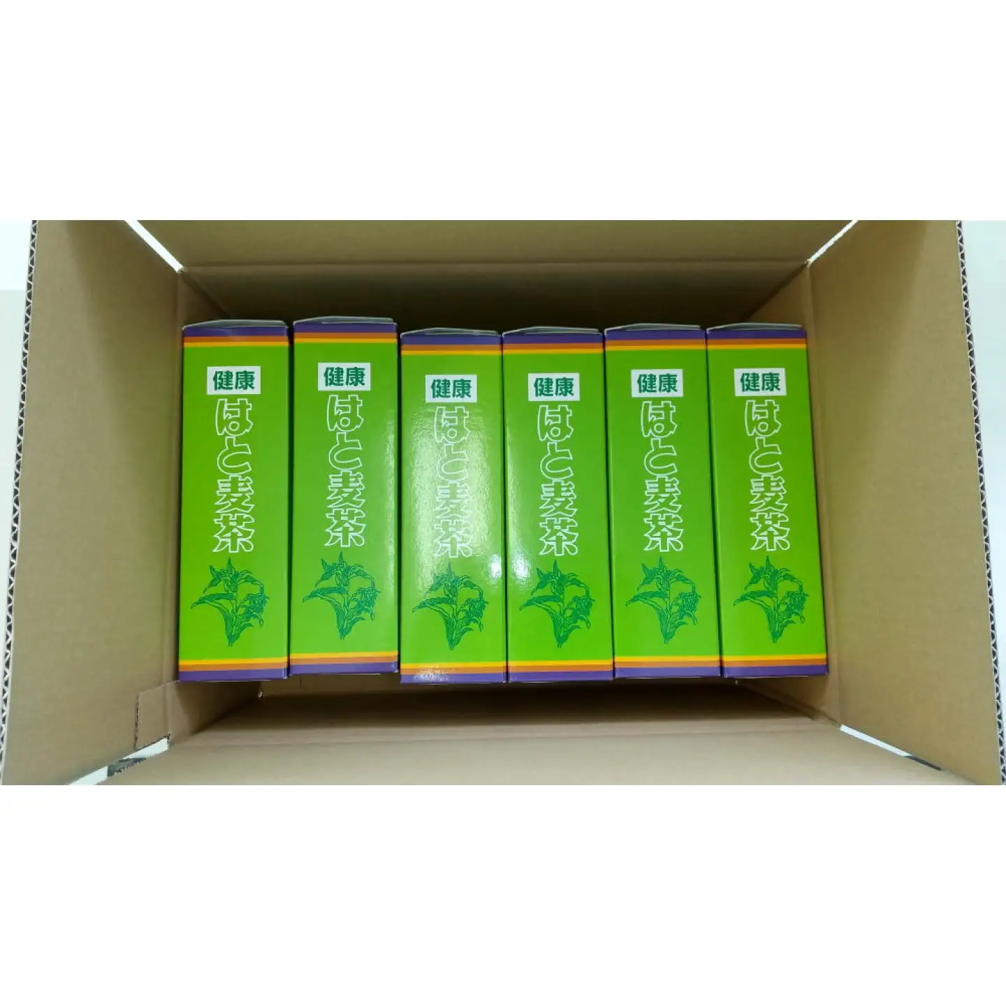 健康はと麦茶 126パック（11g×21パック×6袋） / 穀物茶 ブレンドティー お茶 水分補給 / 佐賀県 / 三栄興産株式会社[41ABAK003]