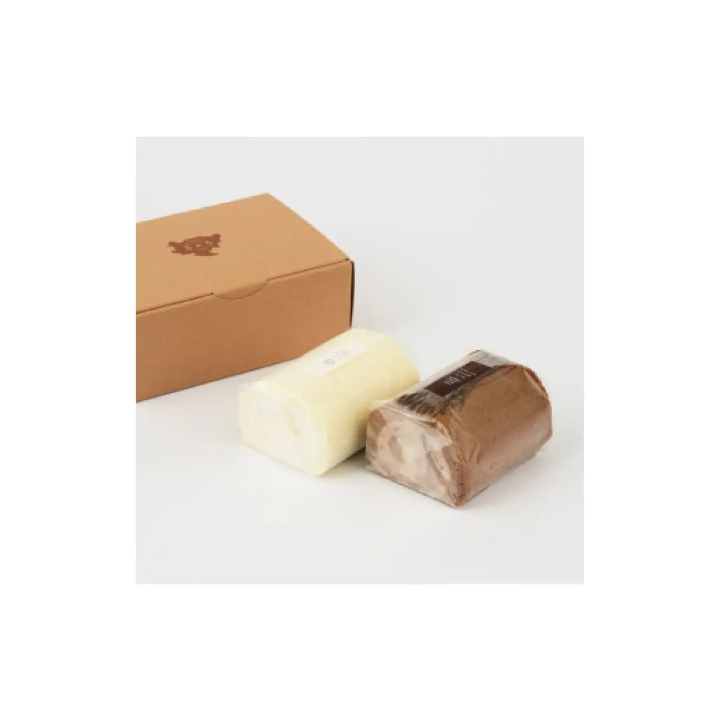 天使のホワイトロール＆クラシックショコラロール / 米粉 グルテンフリー ロールケーキ お菓子 スイーツ / 佐賀県 / コメコロールズ[41AJBQ014]