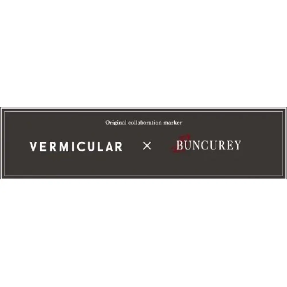 【VERMICULARコラボマーカー】コイン／ホワイト（BU3-24003）by　BUNCUREY