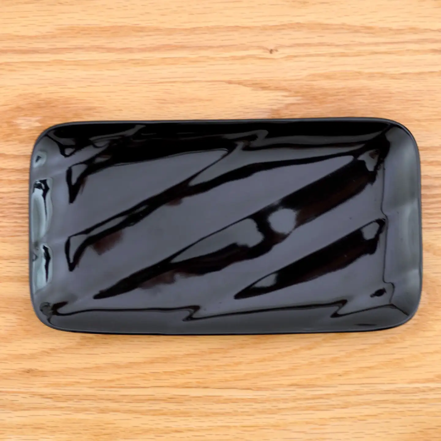 【波佐見焼】焼皿 2色セット 赤 黒【団陶器】[PB236]