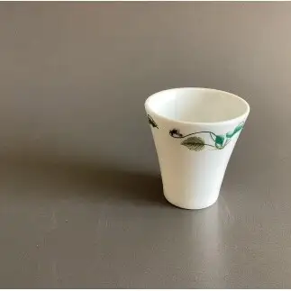 有田焼 パンプキンポット 青＆ミニカップ すみれ柄【東洋セラミックス】 ティーポット カップ コップ ティータイム お家カフェ 茶 花 食器 au036