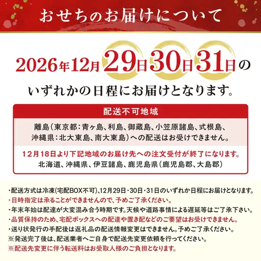 「板前魂の子ども用おせち」 お子様に人気のハンバーグとキャラまん付 三段重 6.5寸 43品 3人前 先行予約 年内発送_OS175-0004