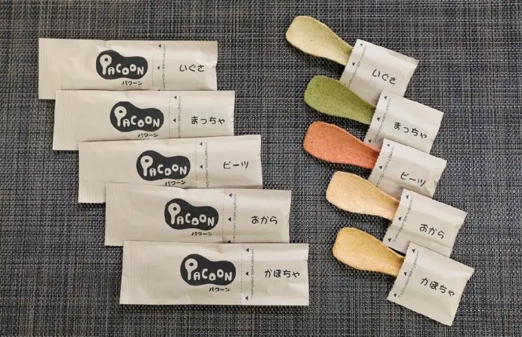  食べられるスプーン PACOON 5種ミックス 20本入り _【G0810】