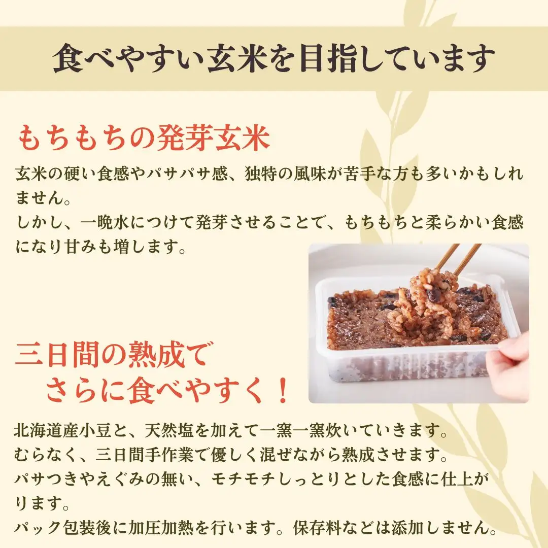 パックご飯 熟成3日 発芽玄米 簡易包装 125g × 25個 コシヒカリ 酵素玄米 | 寝かせ玄米 特別栽培米 パックご飯 新潟県