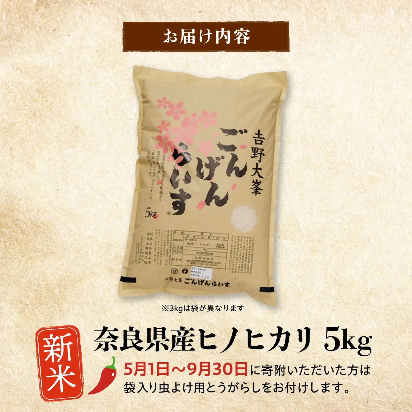 新米【令和8年産】 ひのひかり 5kg[BRAW067] 新米