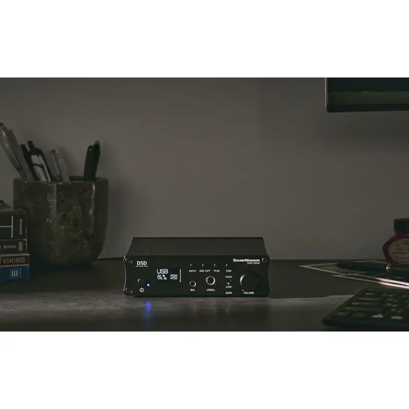 USB DAC　バランス型ヘッドホンアンプ SWD-BA30-SD オーディオ 音響機器 小型 コンパクト