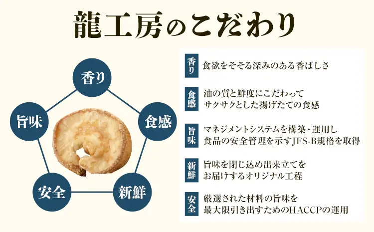 龍の巣 かすうどん 5人前セット