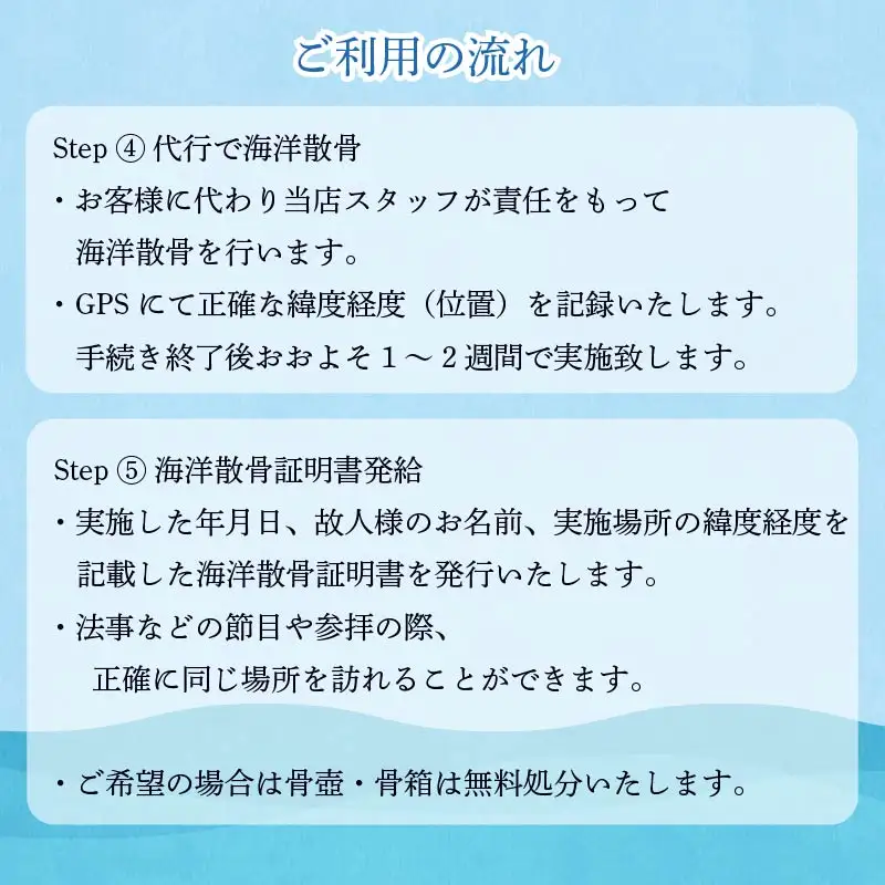 海洋散骨 伊豆 下田 代行 サービス チケット 供養 船