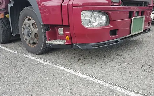 HINO グランドプロフィア 後期 フロントスポイラー （ タイプ2 ） 3P トラック 車 カー カー用品 エアロパーツ パーツ カスタムパーツ カスタム