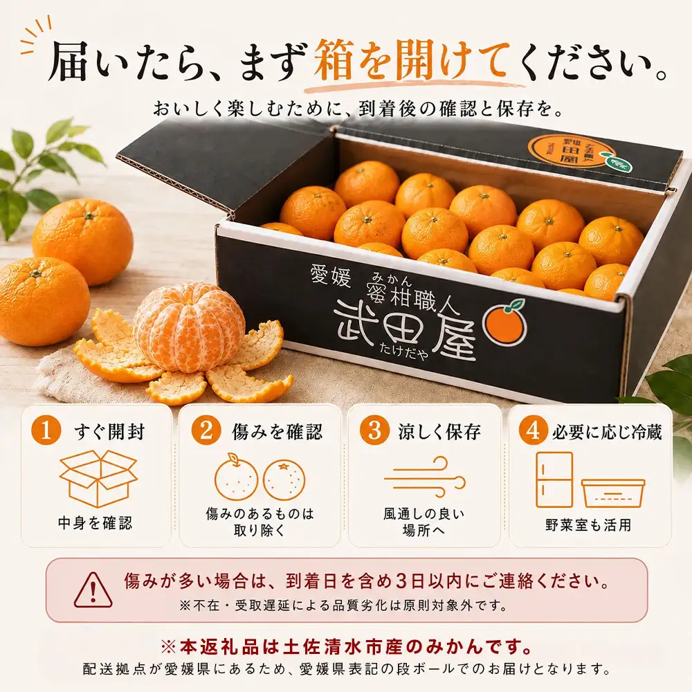 温州みかん 訳あり 3kg 傷み保証 300g 柑橘【R01787】 | 高知県土佐