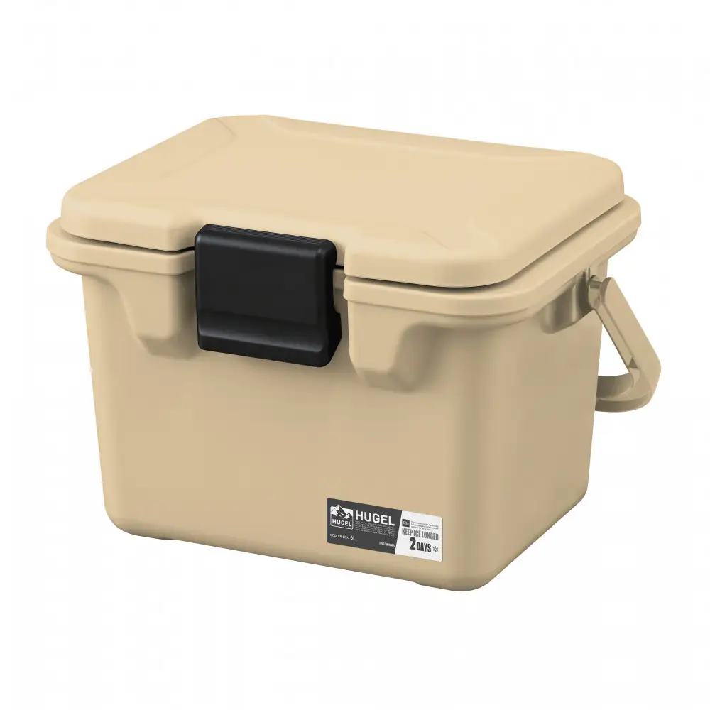 ＨＵＧＥＬ　クーラーボックス　６Ｌ TC-6 ベージュ