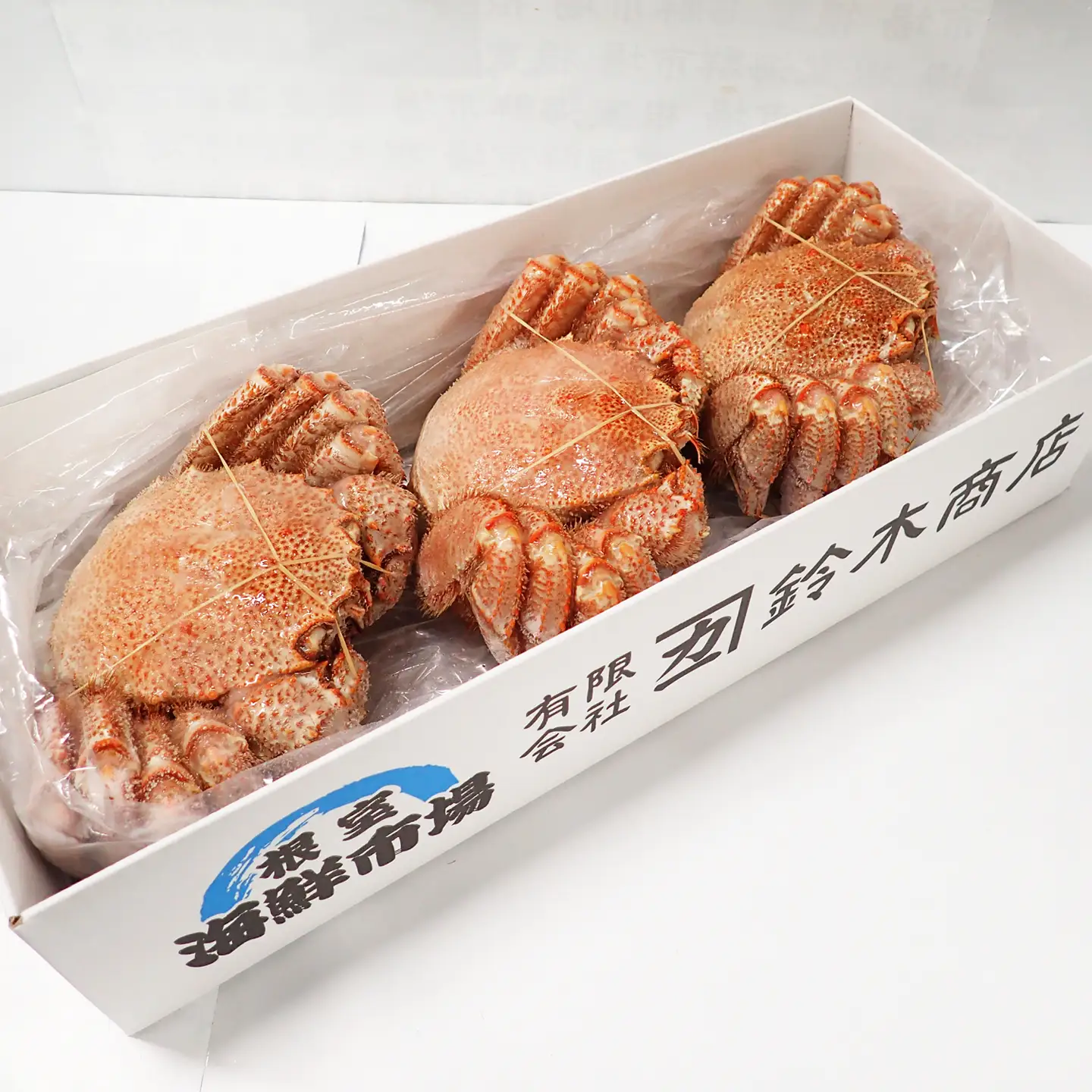 根室海鮮市場＜直送＞ボイル毛がに700～900g×3尾(若上蟹) D-28066